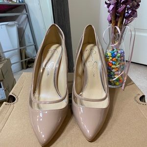 Jessica Simpson Nude Stilettos